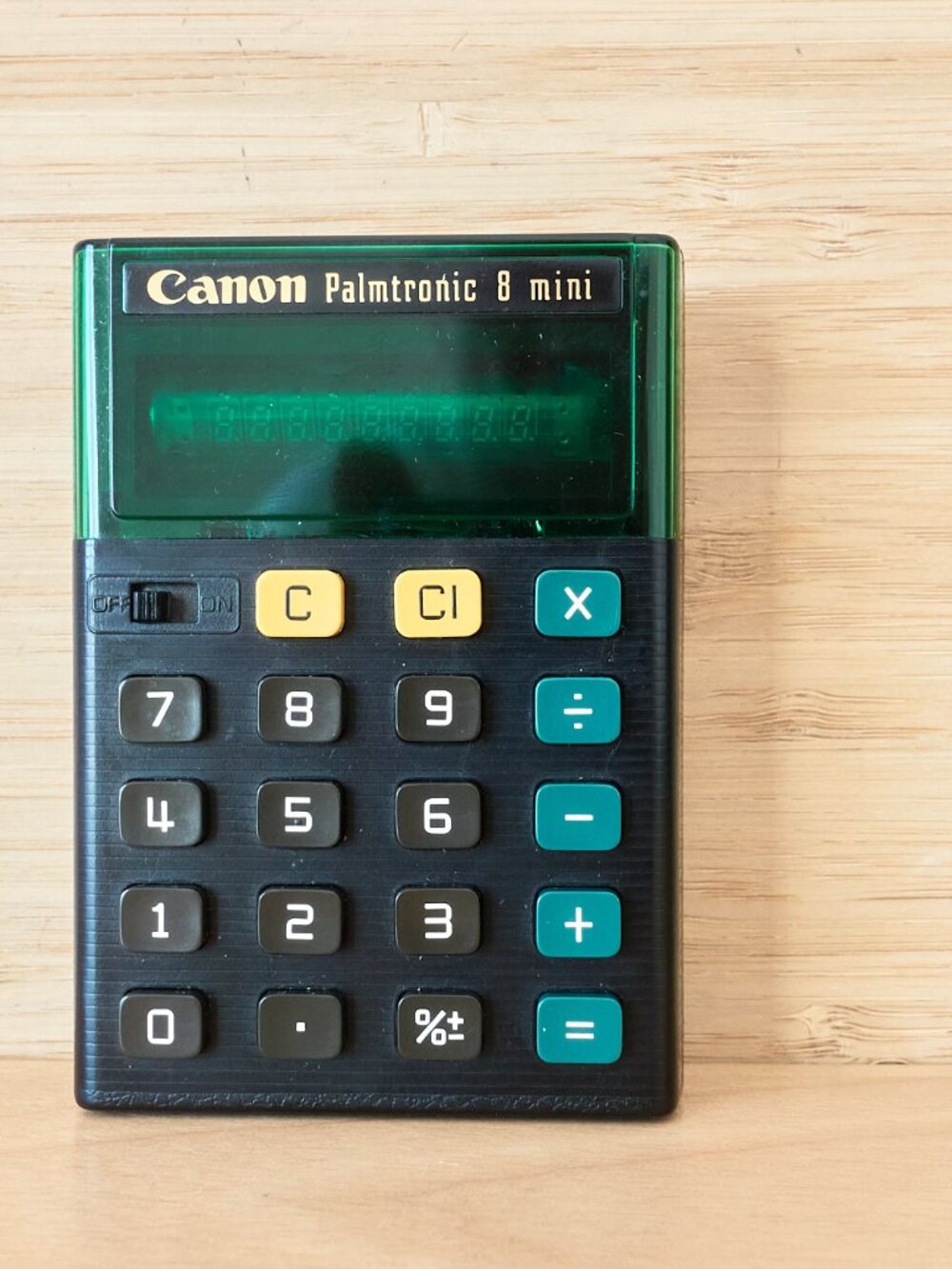 Vintage Canon Palmtronic 8 Mini Calculator 1970s Pocket Calculator Tested